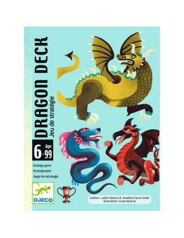 Jeu de cartes Dragon Deck - Djeco Jeu de cartes Dragon Deck - Djeco