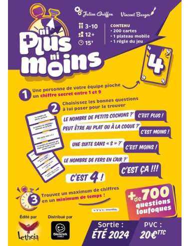 Jeu Ni Plus Ni Moins Jeu Ni Plus Ni Moins
