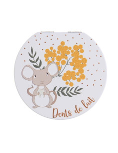 Boite à dents mimosa -...