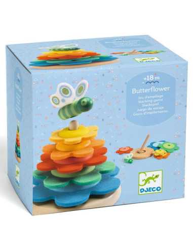 Jeu d'empilage Butterflower - Djeco Jeu d'empilage Butterflower - Djeco