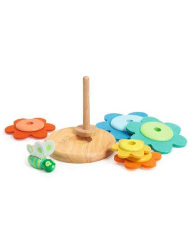 Jeu d'empilage Butterflower - Djeco Jeu d'empilage Butterflower - Djeco