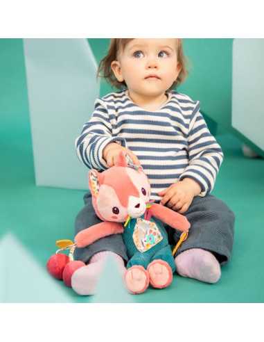Peluche Jeanne chat multi-activités -... Peluche Jeanne chat multi-activités -...