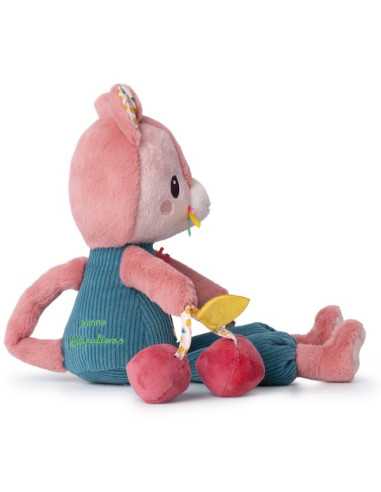 Peluche Jeanne chat multi-activités -... Peluche Jeanne chat multi-activités -...