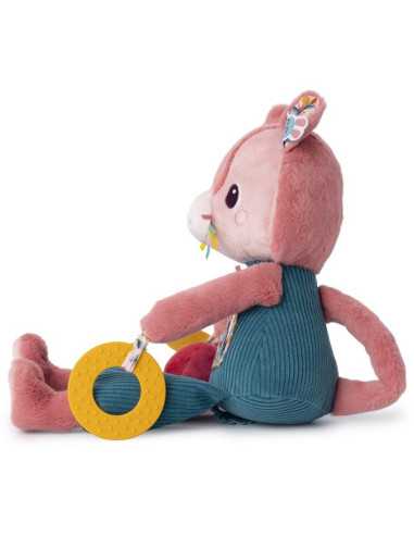 Peluche Jeanne chat multi-activités -... Peluche Jeanne chat multi-activités -...