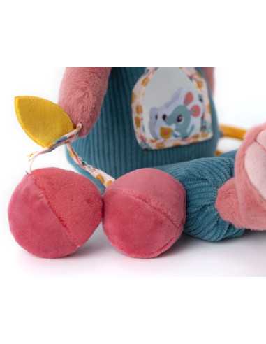 Peluche Jeanne chat multi-activités -... Peluche Jeanne chat multi-activités -...