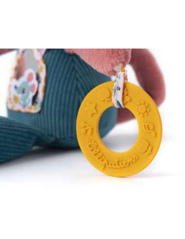 Peluche Jeanne chat multi-activités -... Peluche Jeanne chat multi-activités -...