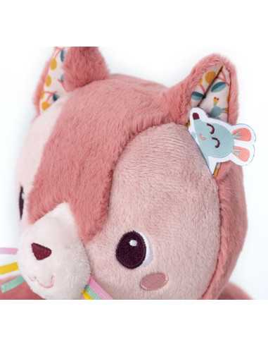 Peluche Jeanne chat multi-activités -... Peluche Jeanne chat multi-activités -...