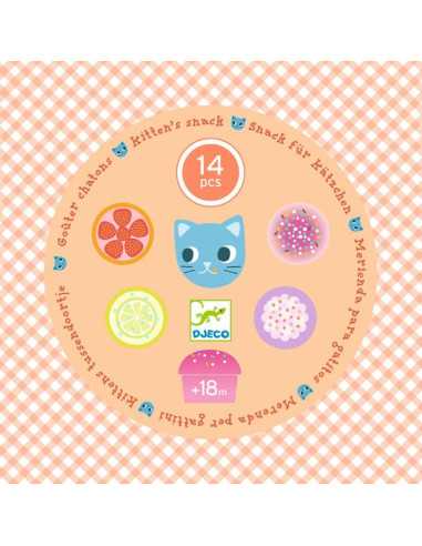 Dinette Goûter des chatons - Djeco Dinette Goûter des chatons - Djeco