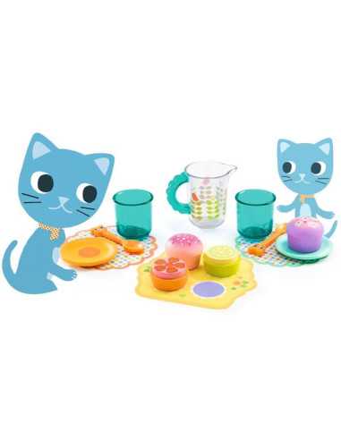 Dinette Goûter des chatons - Djeco Dinette Goûter des chatons - Djeco