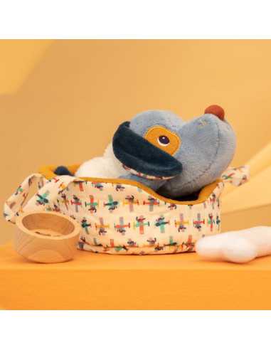 Jules le chien et son panier -... Jules le chien et son panier -...