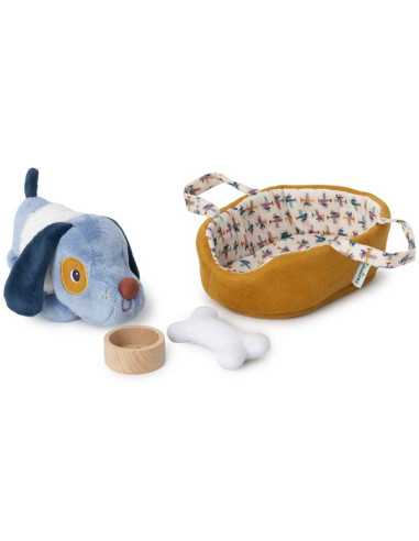 Jules le chien et son panier -... Jules le chien et son panier -...