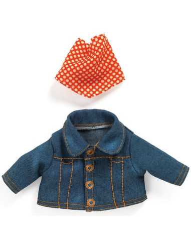 Vêtements de poupée Tenue Blue Jacket...