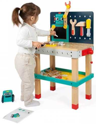 Grand établi Robot Brico'Kids - Janod Grand établi Robot Brico'Kids - Janod