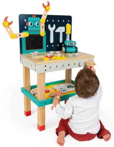 Grand établi Robot Brico'Kids - Janod Grand établi Robot Brico'Kids - Janod