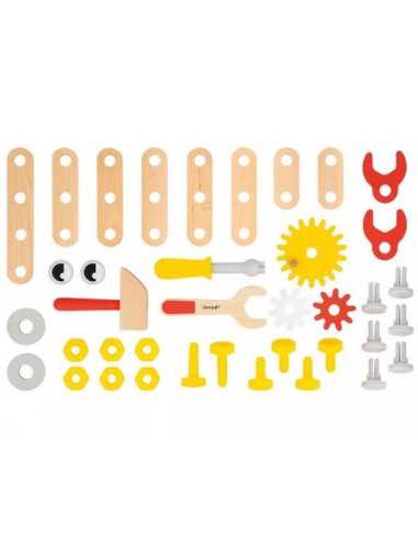 Chariot Robot Brico'Kids - Janod Chariot Robot Brico'Kids - Janod