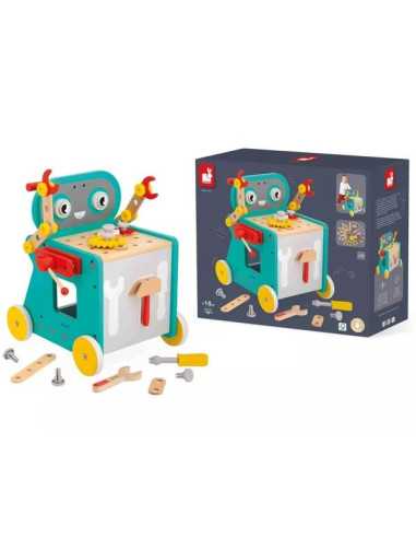 Chariot Robot Brico'Kids - Janod Chariot Robot Brico'Kids - Janod
