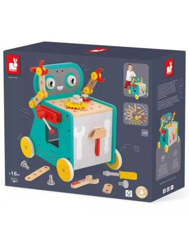 Chariot Robot Brico'Kids - Janod Chariot Robot Brico'Kids - Janod