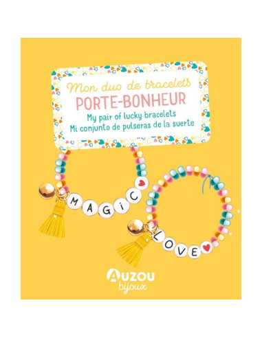 Mon duo de bracelets porte-bonheur -... Mon duo de bracelets porte-bonheur -...