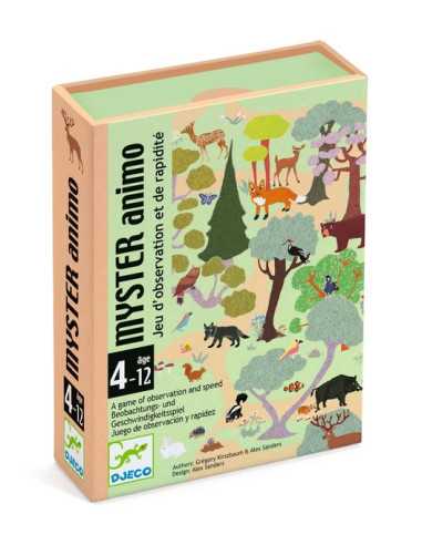 Jeu de cartes Myster Animo - Djeco