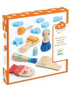 Curieux outils pour peindre...