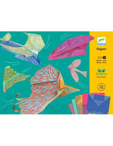 Origami À tire d’ailes - Djeco Origami À tire d’ailes - Djeco