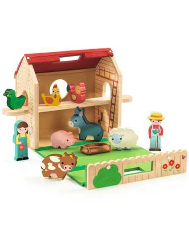 Ma première ferme Softi-Farm - Djeco Ma première ferme Softi-Farm - Djeco