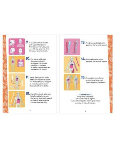 Je découvre le corps humain - Auzou Je découvre le corps humain - Auzou