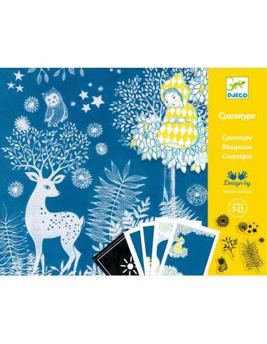 Cyanotype Au clair de la lune - Djeco Cyanotype Au clair de la lune - Djeco