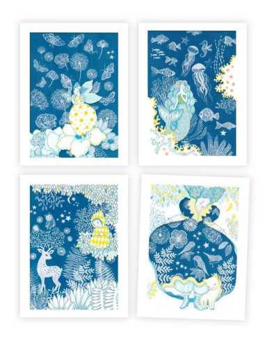 Cyanotype Au clair de la lune - Djeco Cyanotype Au clair de la lune - Djeco