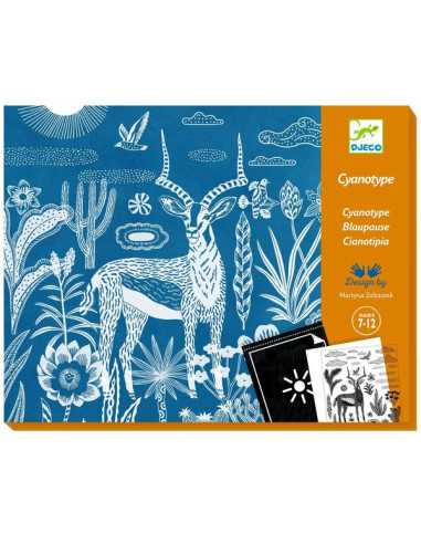 Cyanotype Savane nocturne - Djeco Cyanotype Savane nocturne - Djeco
