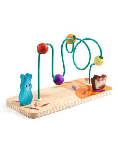 Boulier en bois RollCarott - Djeco Boulier en bois RollCarott - Djeco