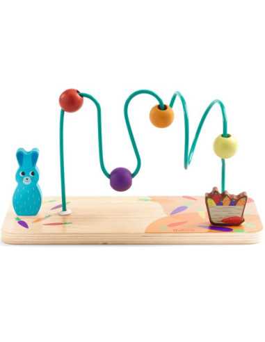 Boulier en bois RollCarott - Djeco Boulier en bois RollCarott - Djeco