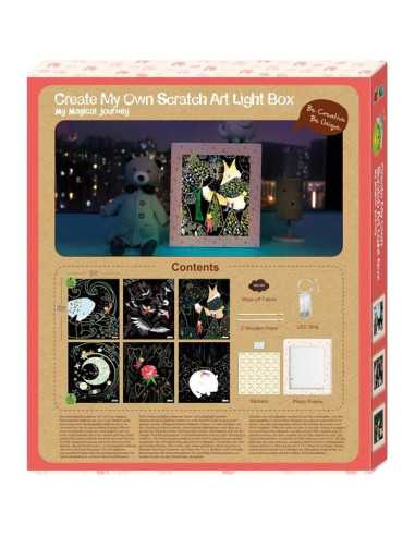Boite lumineuse à gratter Voyage... Boite lumineuse à gratter Voyage...