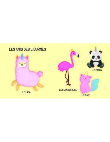 Coffret livre et puzzle Les licornes... Coffret livre et puzzle Les licornes...