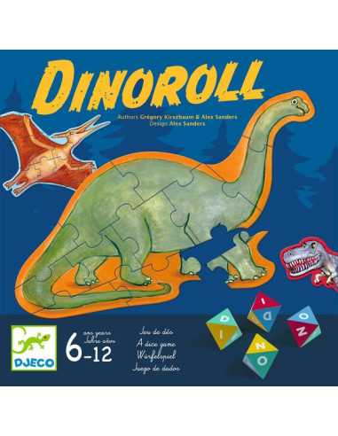 Jeu Dinoroll - Djeco Jeu Dinoroll - Djeco