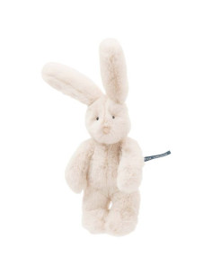 Peluche petit lapin crème...