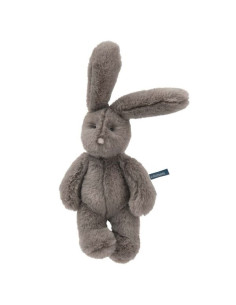 Peluche petit lapin gris...
