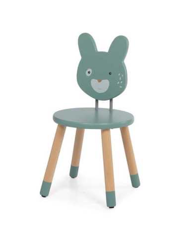 Chaise sauge Trois petits lapins -... Chaise sauge Trois petits lapins -...