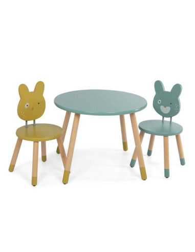 Table Trois petits lapins - Moulin Roty Table Trois petits lapins - Moulin Roty