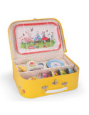 Valise dinette thé métal La Grande Famille - Moulin Roty