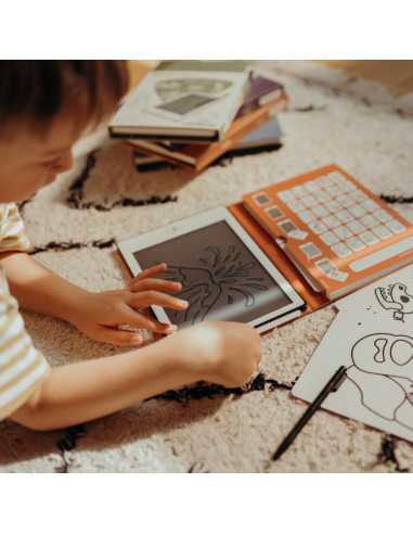 Tablette à dessin Dinosaures Kidydraw... Tablette à dessin Dinosaures Kidydraw...