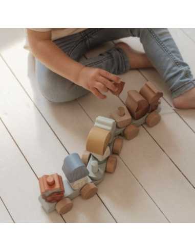 Train à blocs écureuil Forest Friends... Train à blocs écureuil Forest Friends...