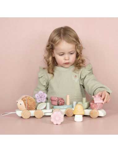 Train à blocs hérisson Fairy Garden -... Train à blocs hérisson Fairy Garden -...