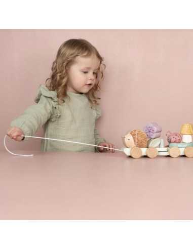 Train à blocs hérisson Fairy Garden -... Train à blocs hérisson Fairy Garden -...