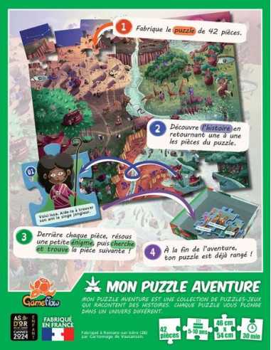 Mon puzzle aventure : Terre Ocre Mon puzzle aventure : Terre Ocre