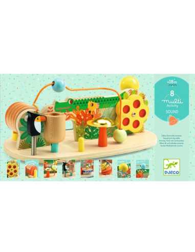 Table d'activités Multi Sound - Djeco Table d'activités Multi Sound - Djeco