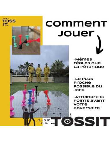 TOSSIT Pack Famille - Jeu de... TOSSIT Pack Famille - Jeu de...