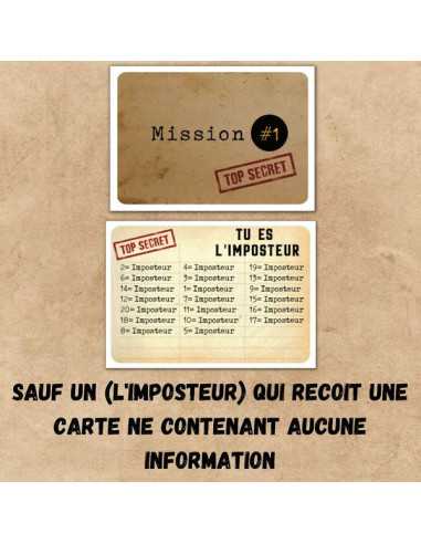 Jeu L'Imposteur Jeu L'Imposteur