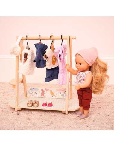 Vêtements de poupée Tenue Violette... Vêtements de poupée Tenue Violette...