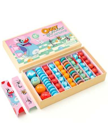 Coffret de 64 billes Oggy et les... Coffret de 64 billes Oggy et les...